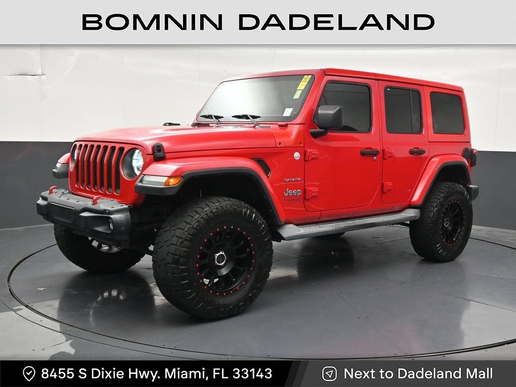 2018 Jeep Wrangler Unlimited Sahara 4x4
