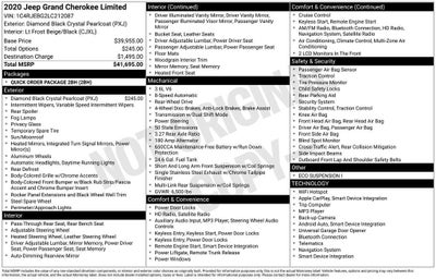 2020 Jeep Grand Cherokee Limited