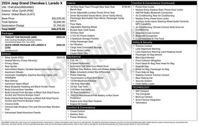 2024 Jeep Grand Cherokee L Laredo X