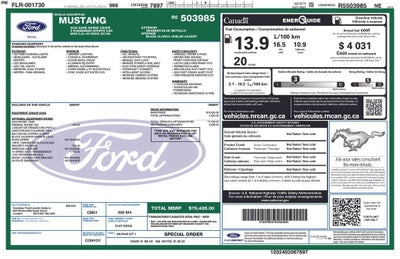2024 Ford Mustang Dark Horse