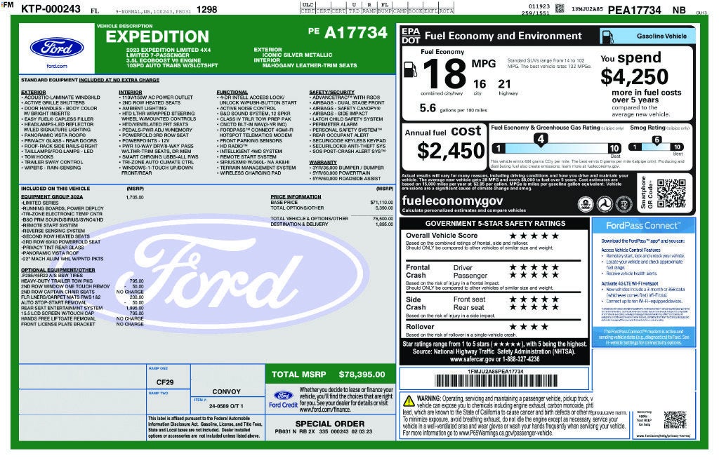 2023 Ford Expedition Limited
