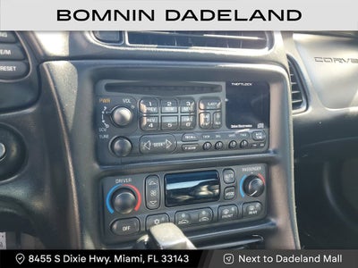 2003 Chevrolet Corvette 2DR CPE