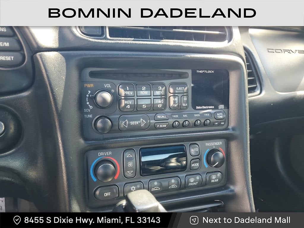 2003 Chevrolet Corvette 2DR CPE