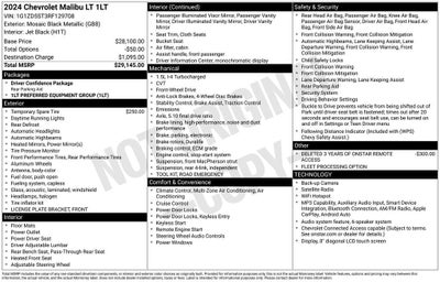 2024 Chevrolet Malibu 1LT