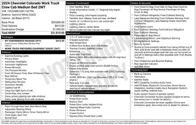 2024 Chevrolet Colorado WT