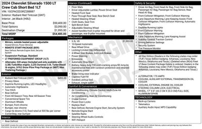 2024 Chevrolet Silverado 1500 LT