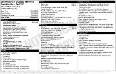 2023 Chevrolet Silverado 1500 RST