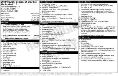 2024 Chevrolet Colorado LT