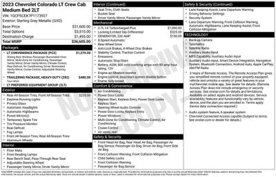 2023 Chevrolet Colorado 2WD LT