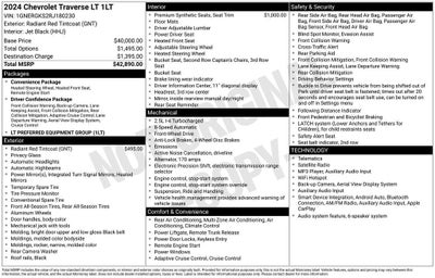 2024 Chevrolet Traverse LT
