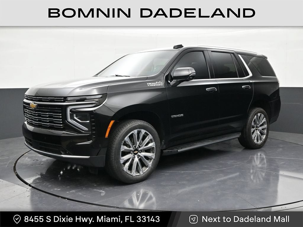 2025 Chevrolet Tahoe High Country