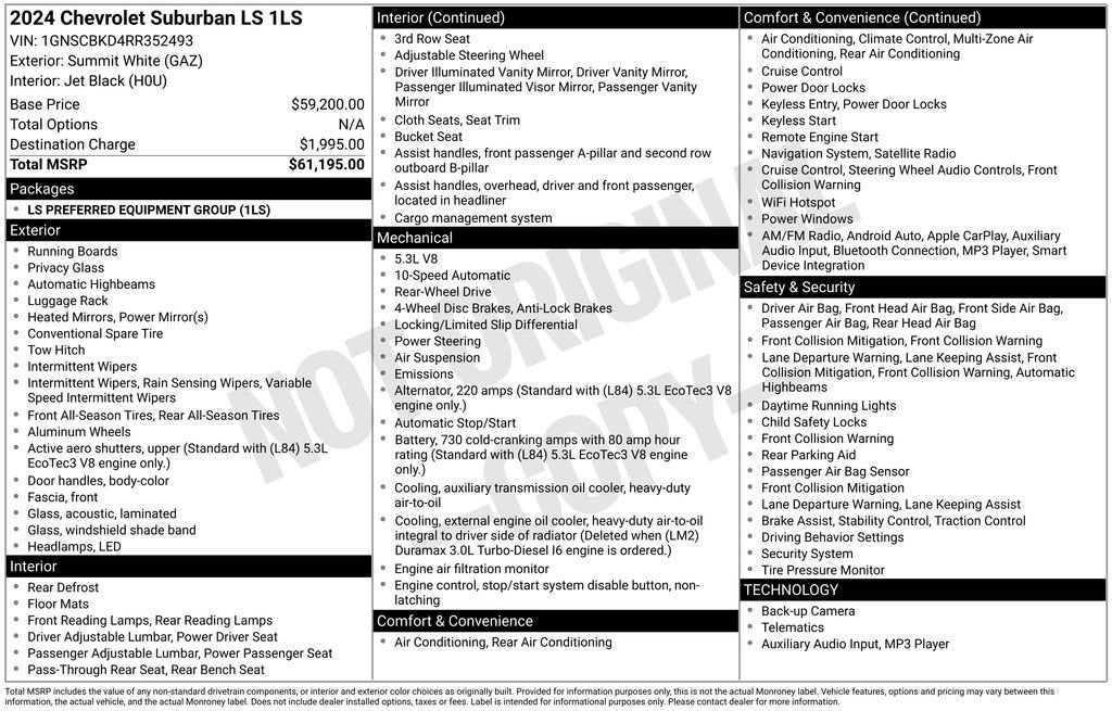 2024 Chevrolet Suburban LS