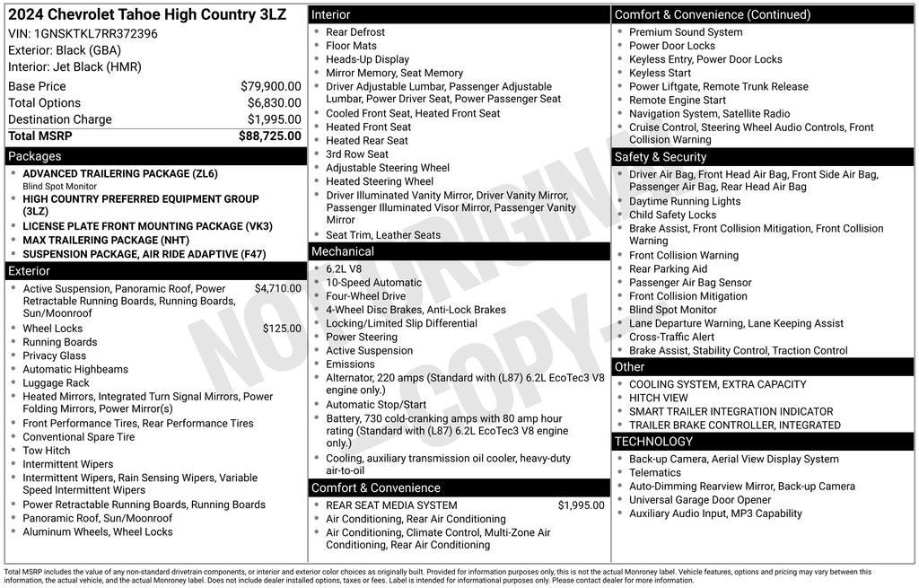 2024 Chevrolet Tahoe High Country