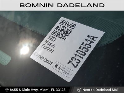 2021 Nissan Frontier SV