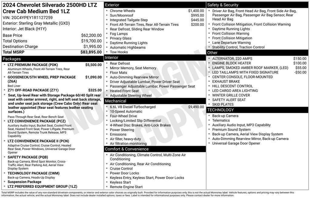 2024 Chevrolet Silverado 2500 HD LTZ