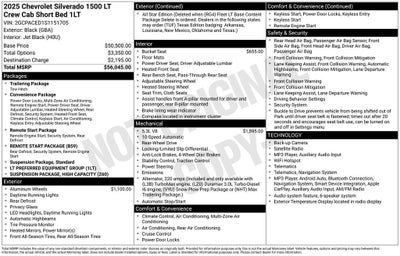 2025 Chevrolet Silverado 1500 LT