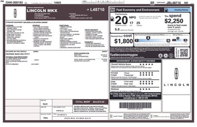 2018 Lincoln MKX Select