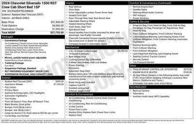2024 Chevrolet Silverado 1500 RST
