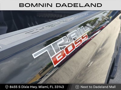 2024 Chevrolet Silverado 1500 Custom Trail Boss