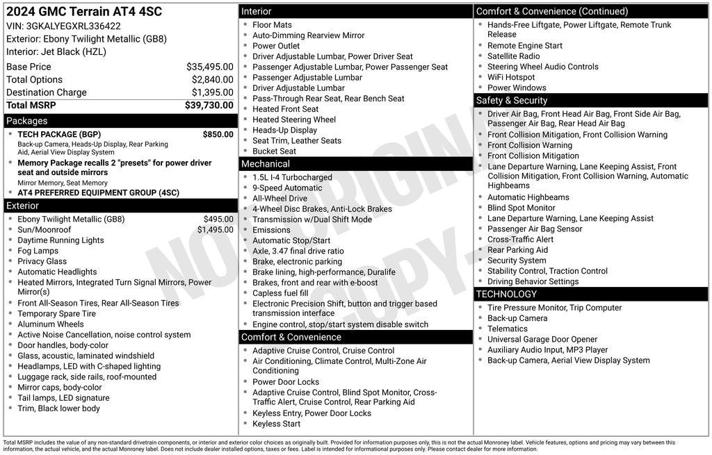 2024 GMC Terrain AT4