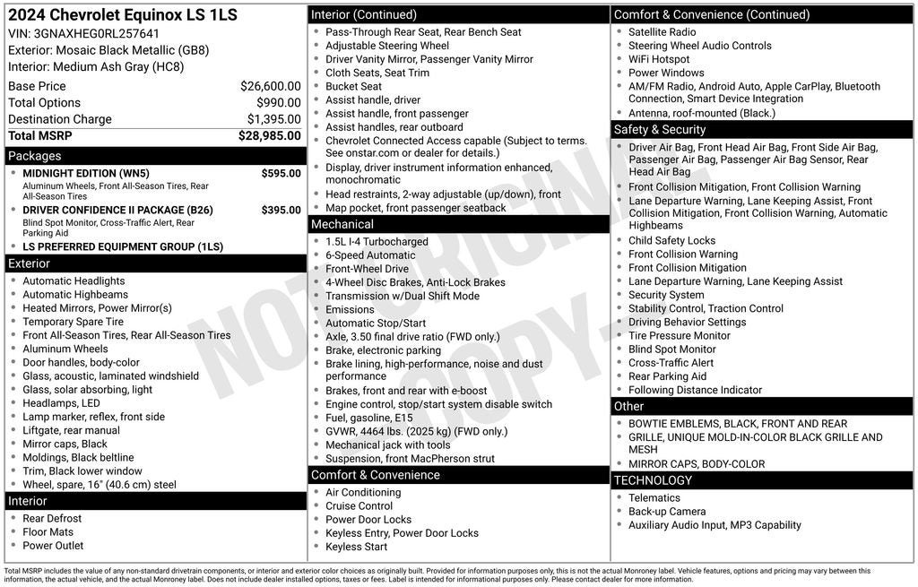 2024 Chevrolet Equinox LS