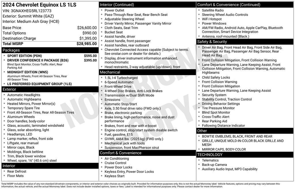 2024 Chevrolet Equinox LS