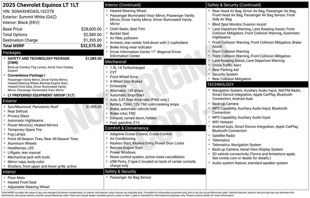 2025 Chevrolet Equinox LT