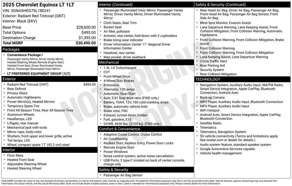2025 Chevrolet Equinox LT