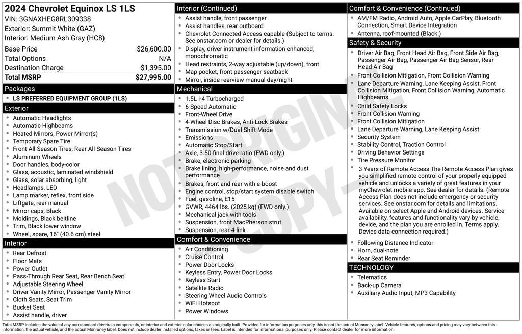 2024 Chevrolet Equinox LS