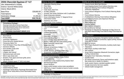 2026 Chevrolet Equinox LT