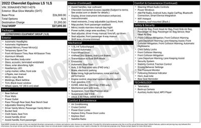 2022 Chevrolet Equinox LS