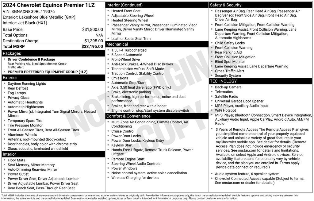 2024 Chevrolet Equinox Premier