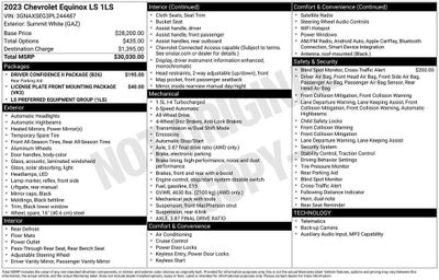 2023 Chevrolet Equinox LS