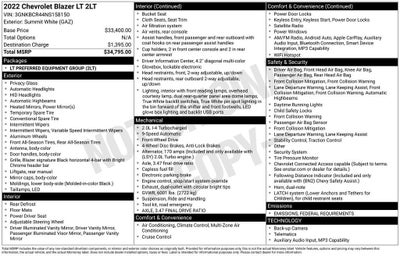 2022 Chevrolet Blazer 2LT