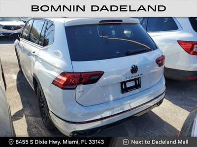 2022 Volkswagen Tiguan SE R-Line Black