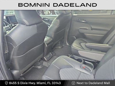 2022 Toyota Highlander XSE