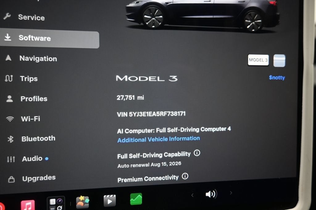 2024 Tesla Model 3 Rear-Wheel Drive