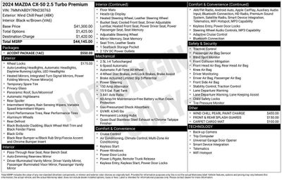 2024 Mazda Mazda CX-50 2.5 Turbo Premium Package