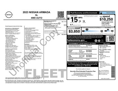 2023 Nissan Armada SL