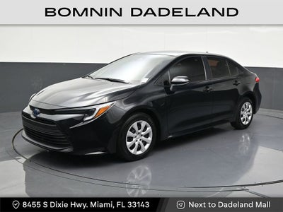 2025 Toyota Corolla Hybrid LE