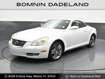 2007 Lexus SC 430 2DR CONV