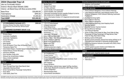 2024 Chevrolet Trax LS