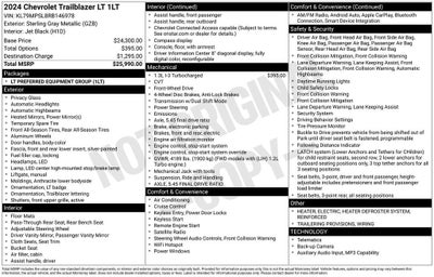 2024 Chevrolet Trailblazer LT