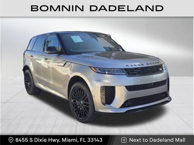 2024 Land Rover Range Rover Sport SV Edition One Obsidian Black