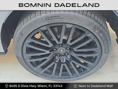 2024 Land Rover Range Rover Sport SV Edition One Obsidian Black