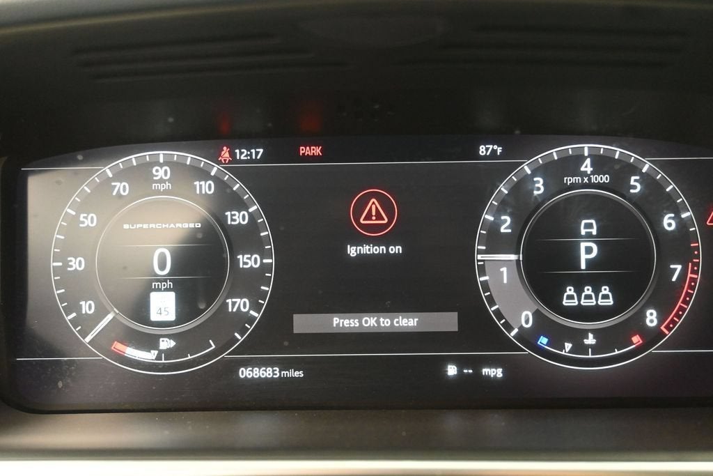 2018 Land Rover Range Rover 4DR SUV V8 SC SWB