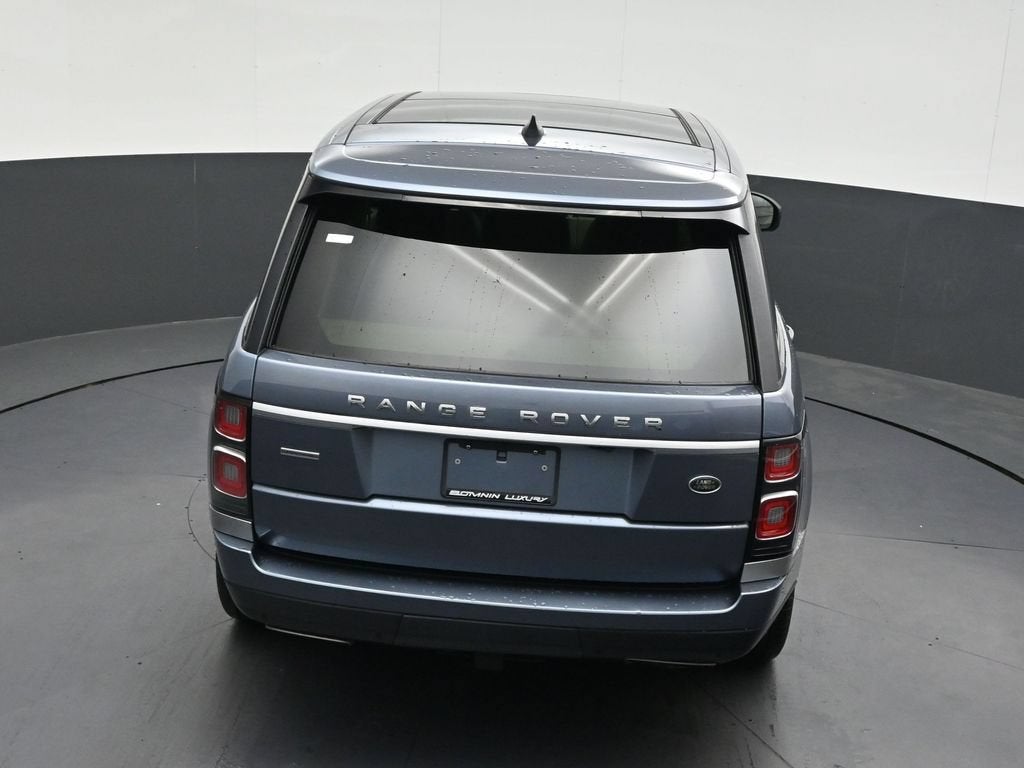 2018 Land Rover Range Rover 4DR SUV V8 SC SWB