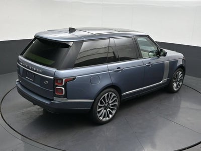 2018 Land Rover Range Rover 4DR SUV V8 SC SWB
