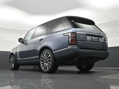 2018 Land Rover Range Rover 4DR SUV V8 SC SWB
