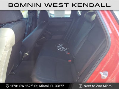 2022 Honda Civic Hatchback Sport